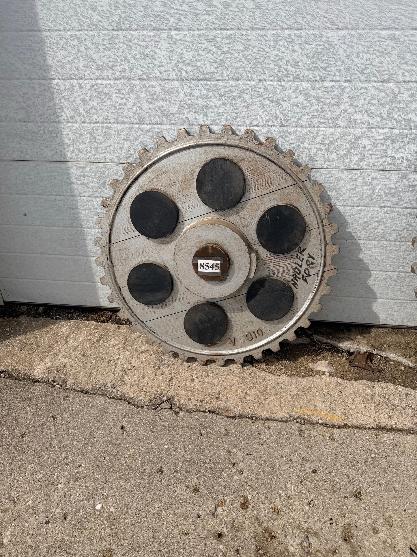 Large Industrial Wooden Wheel/Gear