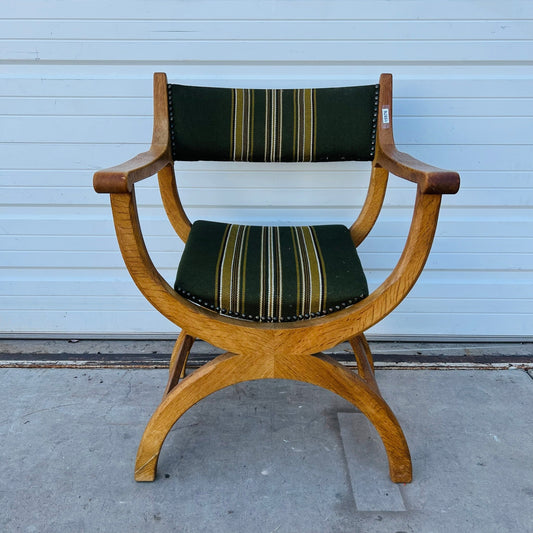 Oak "Kurul" Chair for EG Kvalitetsmøbel, 1960s Denmark