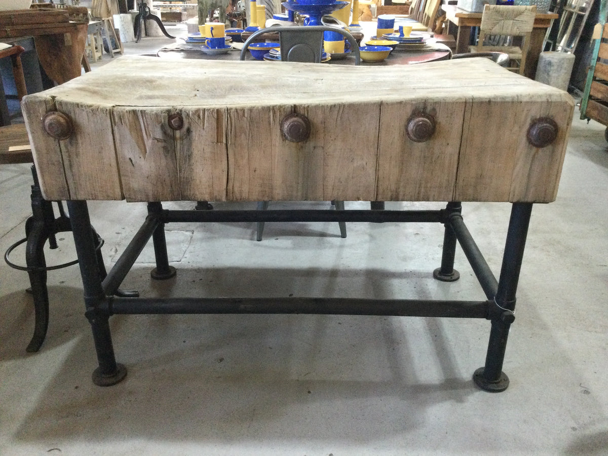 Vintage Butcher Block