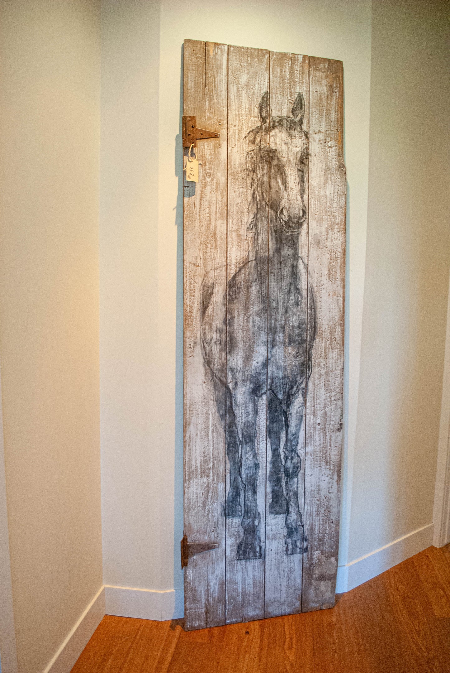 Barn Door with Horse Painting (Horse Show)