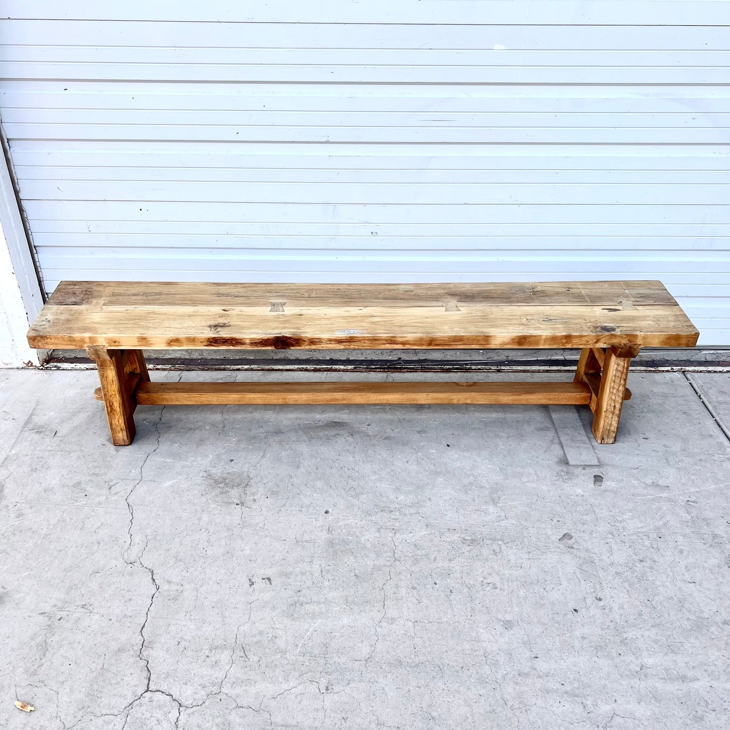 7ft Wood Bench