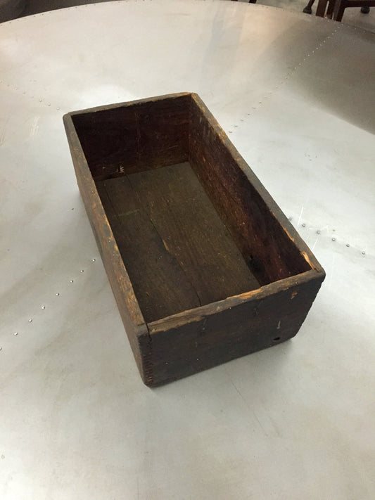 Wood Crate with Dovetailed Sides