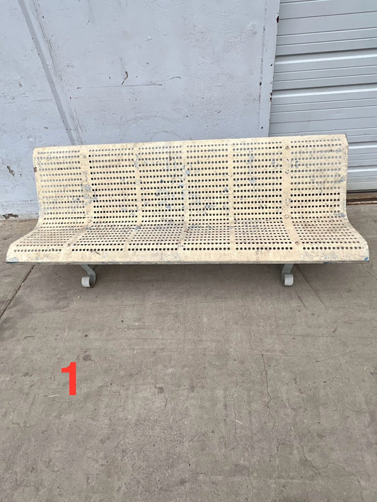 French Metal Bench