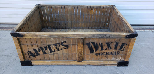 Dixie's Orchards Apple Crate