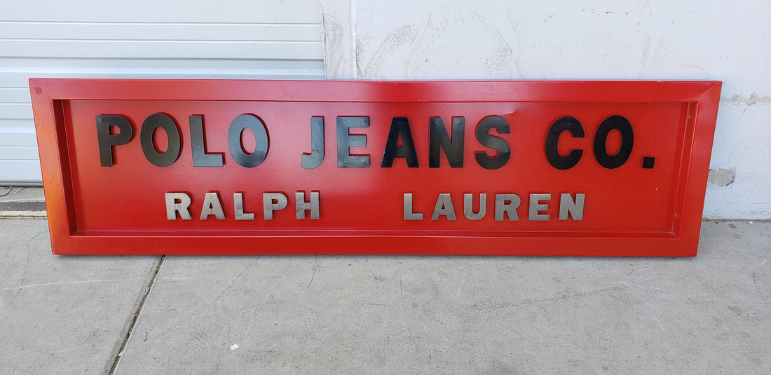Polo Jeans Ralph Lauren Sign