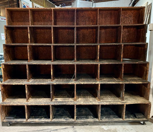 Nash Auto Dealership Storage Cubby on Casters