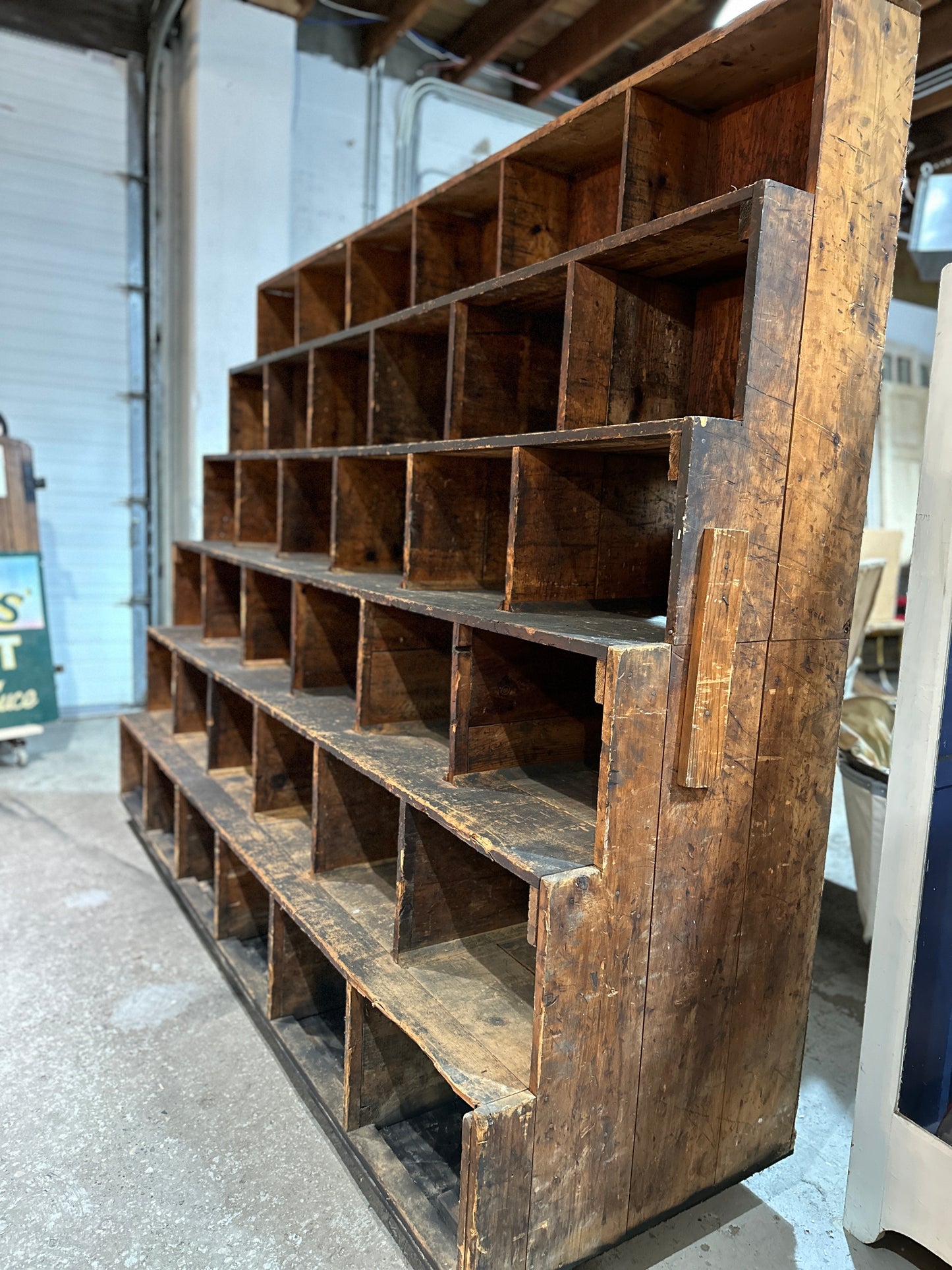 Nash Auto Dealership Storage Cubby on Casters