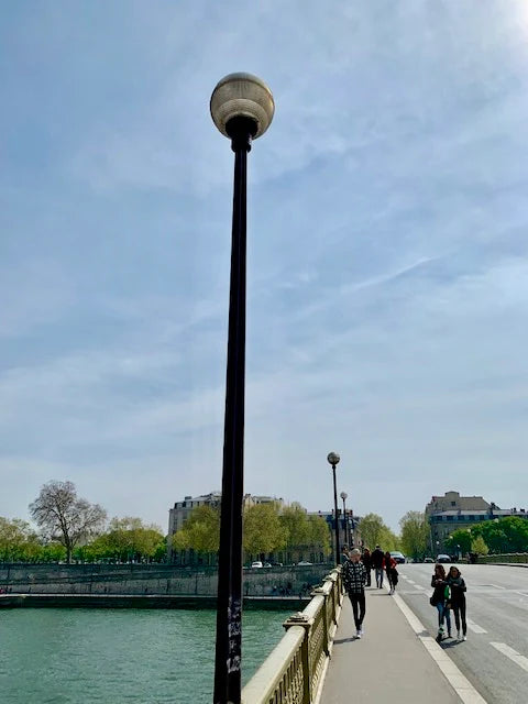 Repurposed Parisian Street Light (Small)
