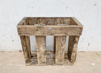 Primitive Horse Hay Feeder