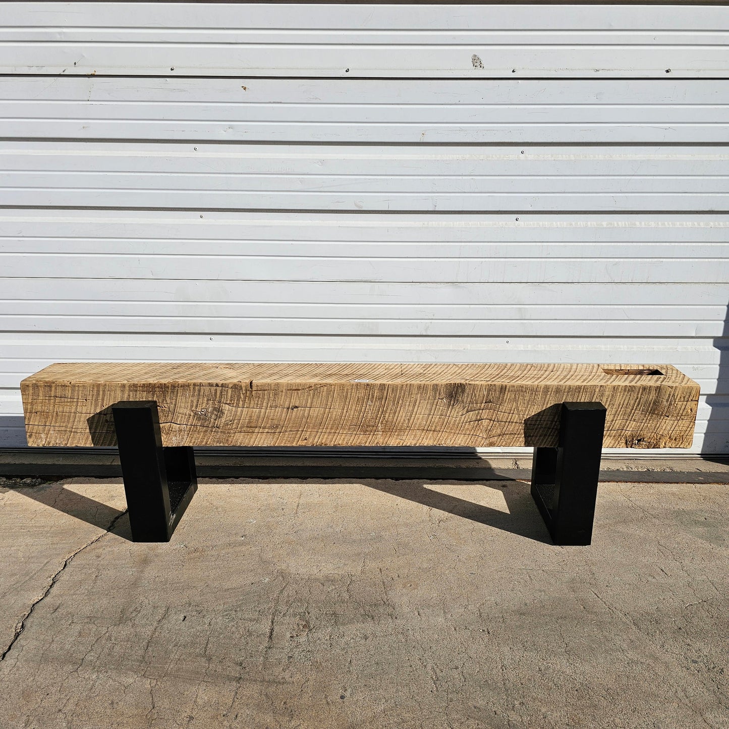 Antique Barn Beam Bench