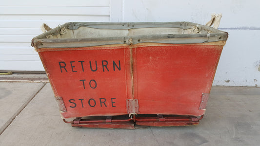 Red Laundry Basket