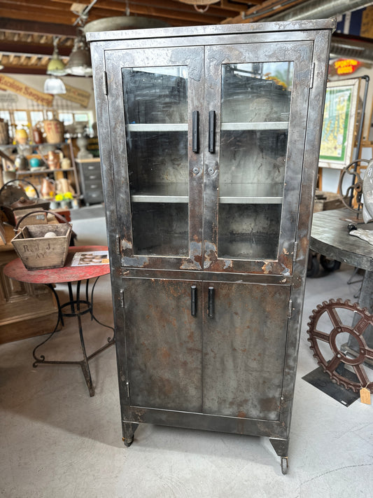 Stripped Medical Cabinet