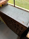 Apothecary Cabinet with Metal Drawers