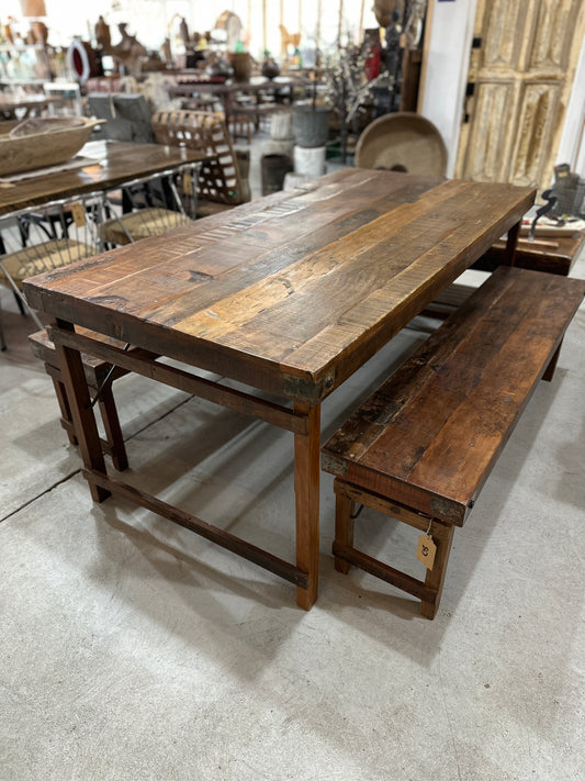 Extra Large Wood Folding Table (6ft)