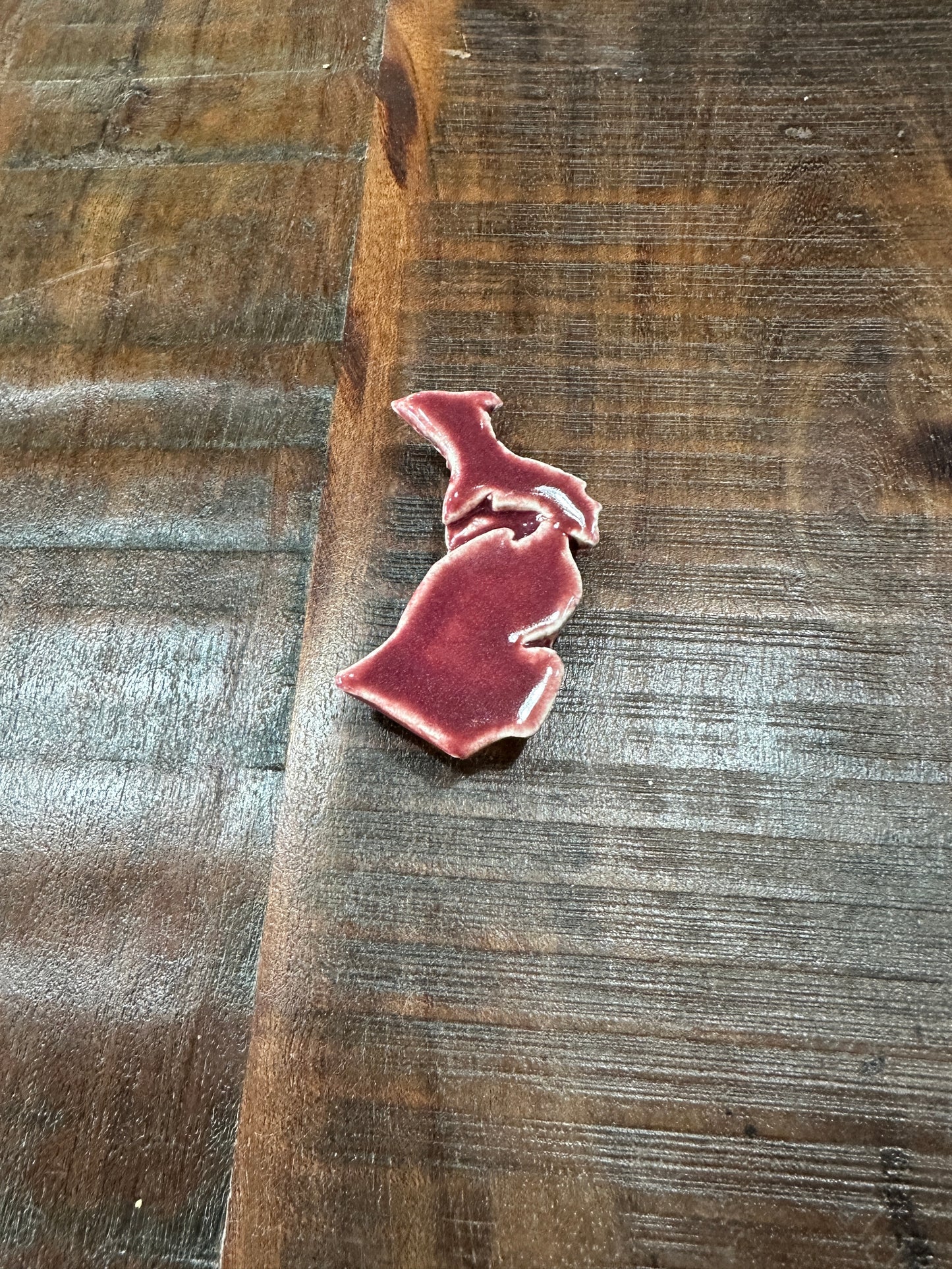 Plum Michigan Magnet