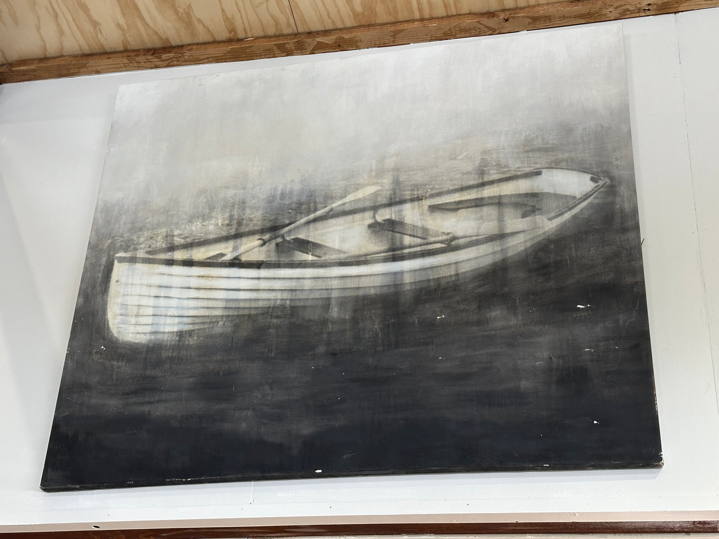 Boat painting by Matt Priebe
