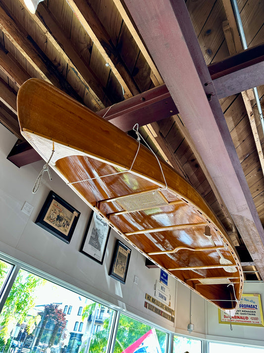 Wooden Canoe