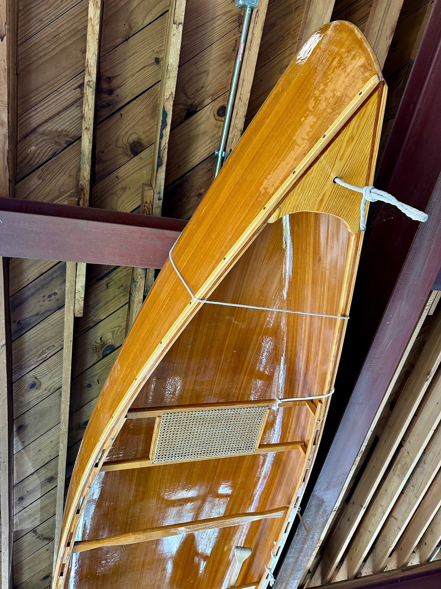 Wooden Canoe