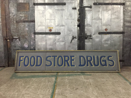 'Food Store Drugs' Sign