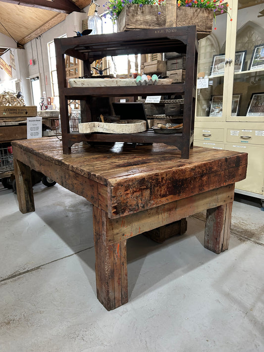 Chunky Wood Table