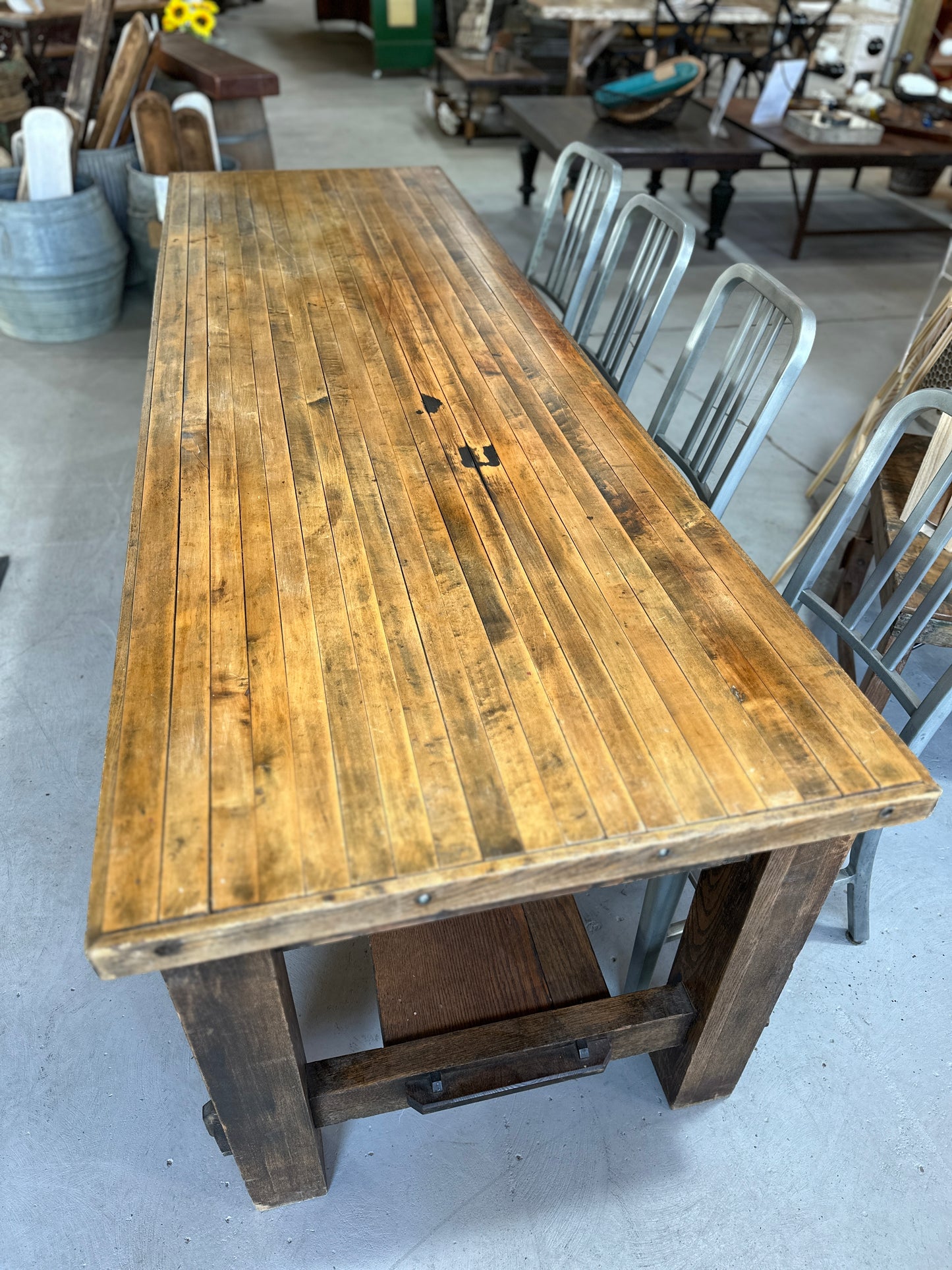 Mission Style Farm Table