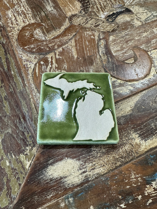 4x4 Michigan Tile, Green