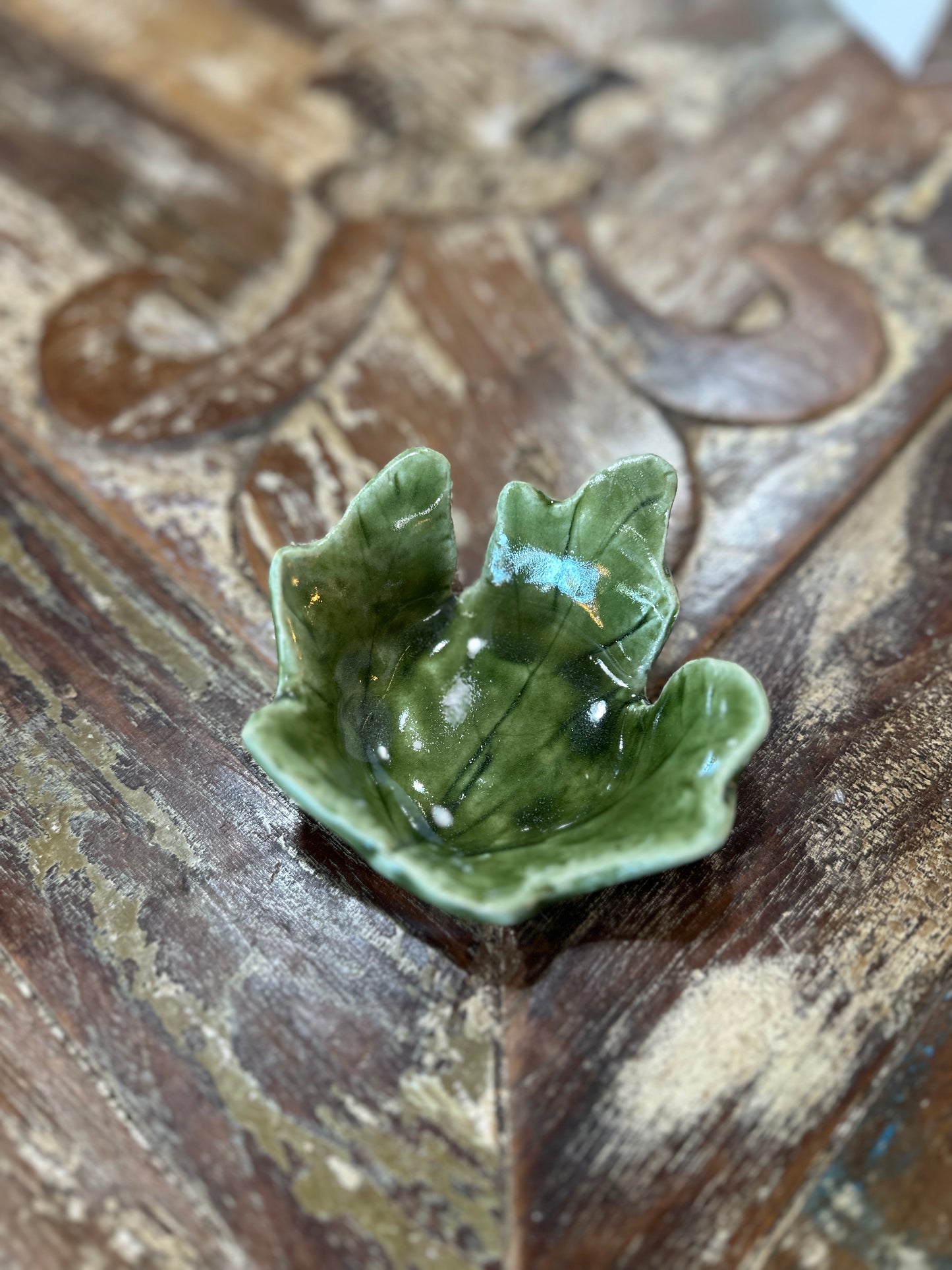 Leaf Dish, Green