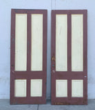 4 Panel Single Distressed Paint Wood Door