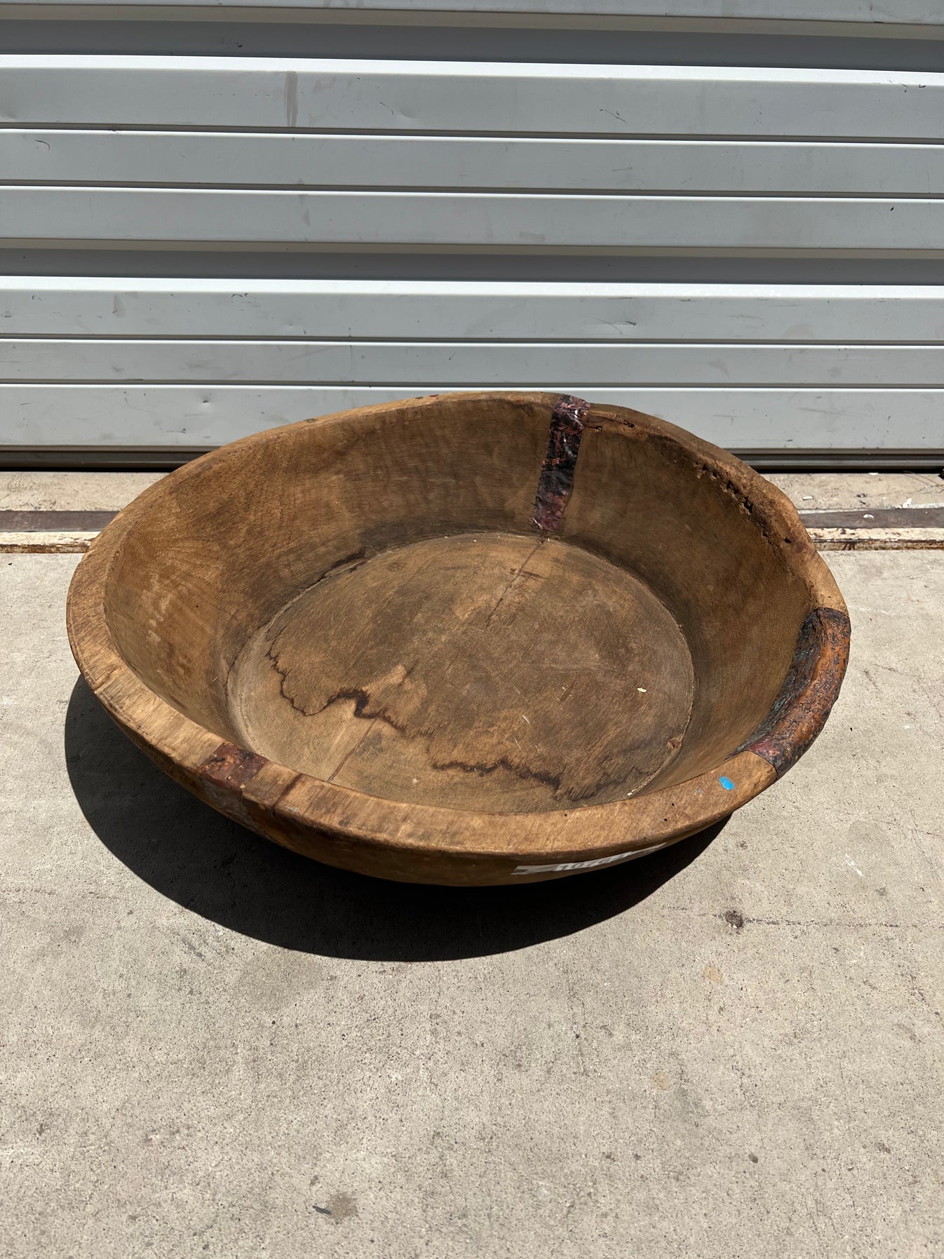Rustic Wooden Turkish Bowl