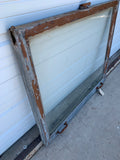 Rectangle Single Pane Zinc Window