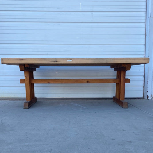 Danish Pine Dining Table