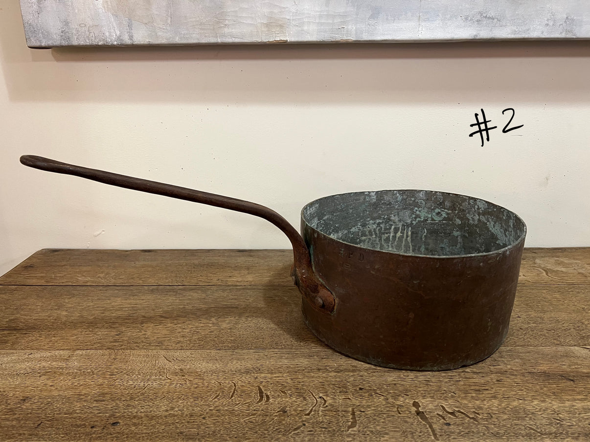 Decorative Large French Copper Pan