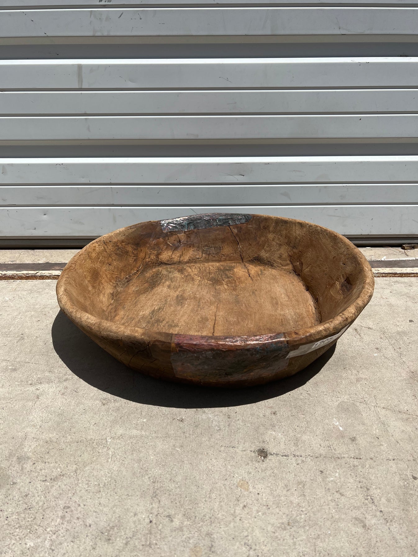 Small Wooden Turkish Bowl