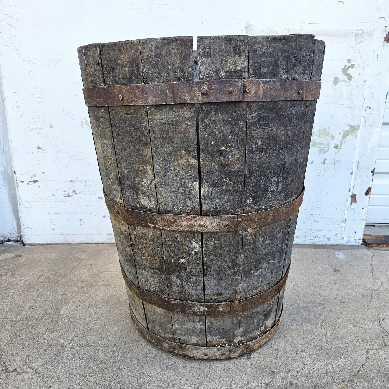 Wooden Wine Harvest Bucket / Barrel