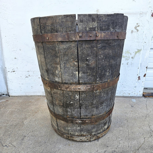 Wooden Wine Harvest Bucket / Barrel