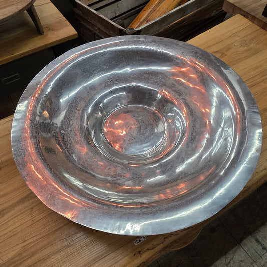 Large Silver/Chrome Bowl