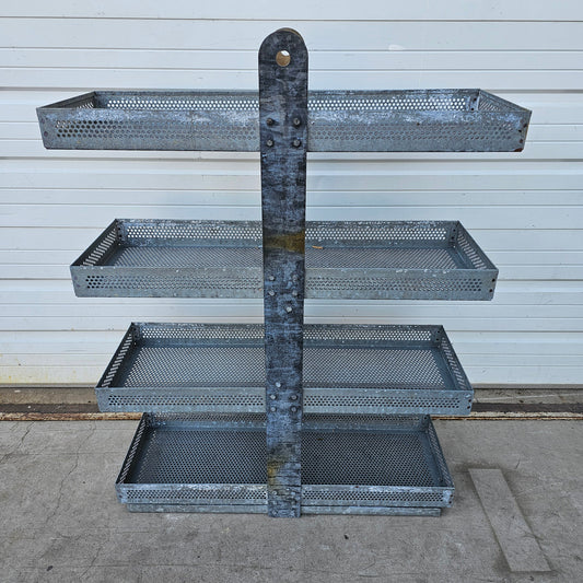 Galvanized Retail Shelving Racks