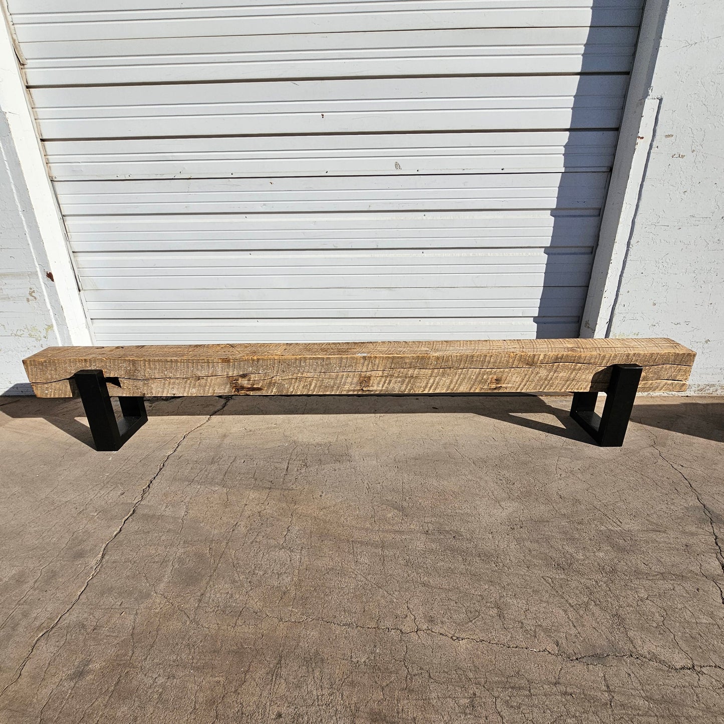 Antique Barn Beam Bench 10 Foot
