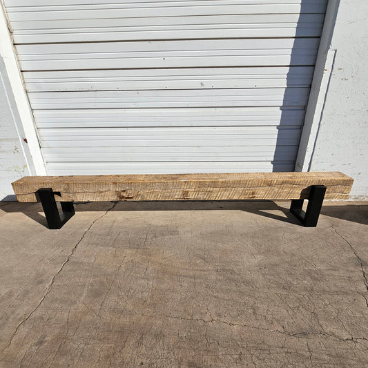 Antique Barn Beam Bench 10 Foot