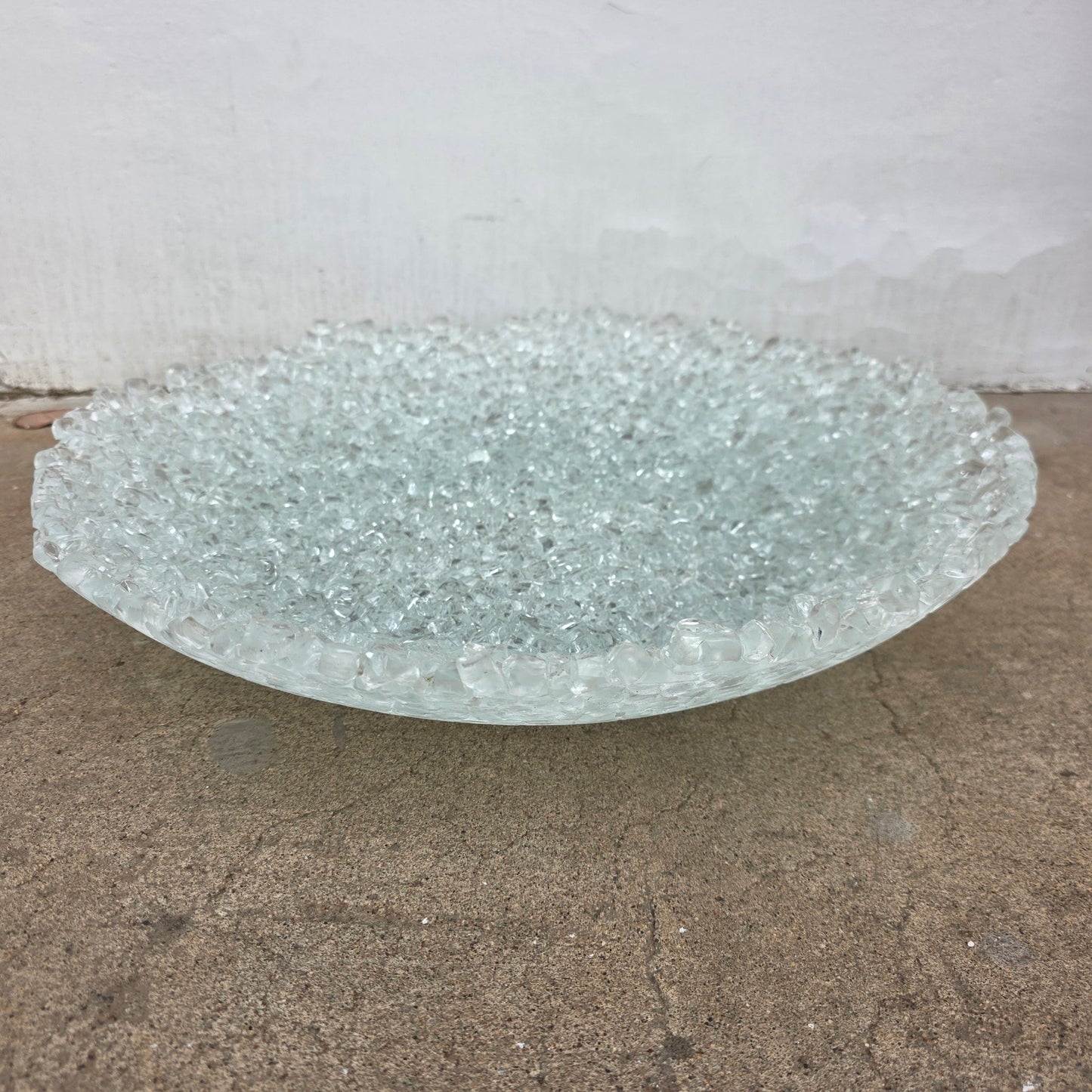 Upcycled Shattered Glass Bowl