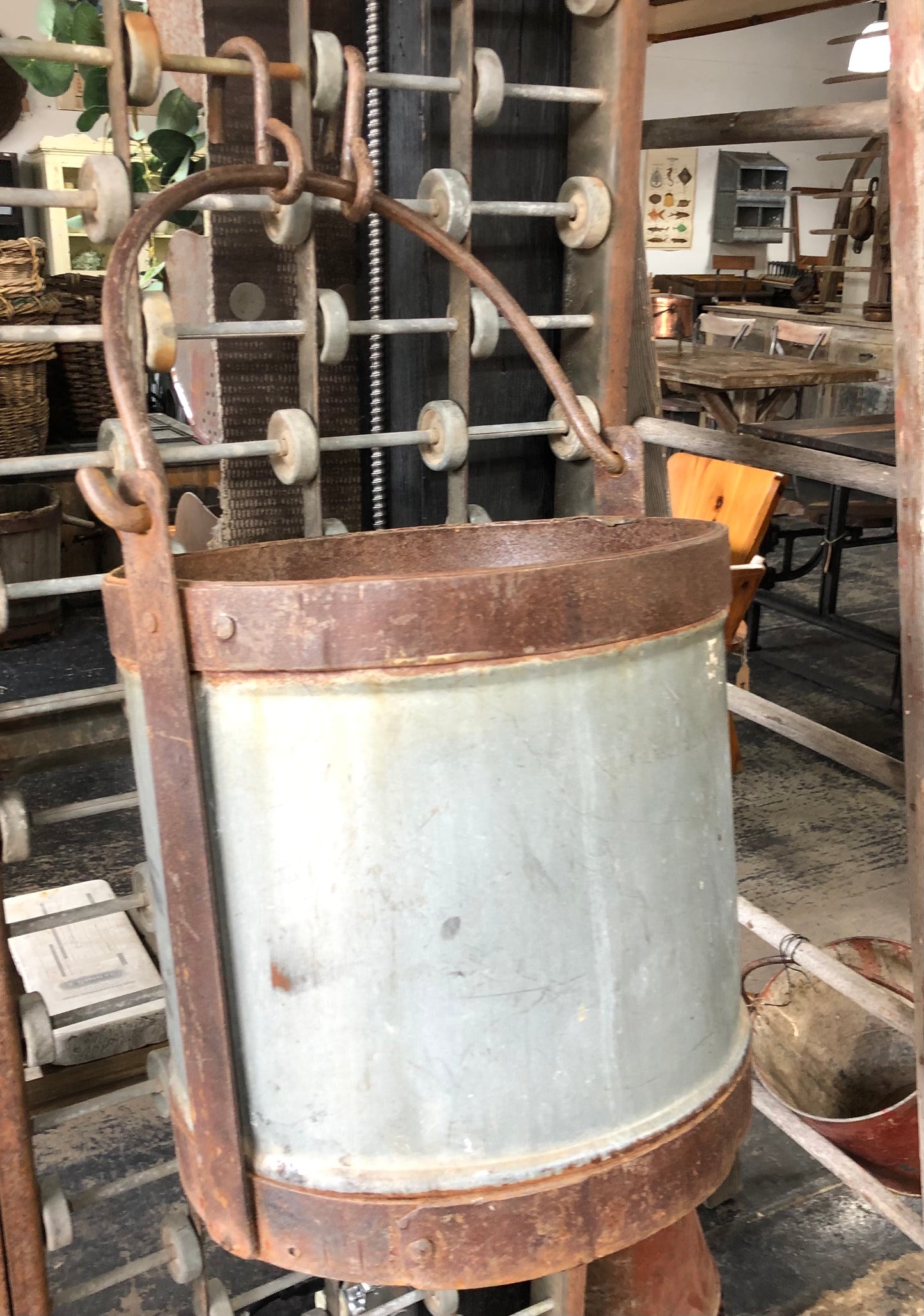 Metal Bucket with Handle