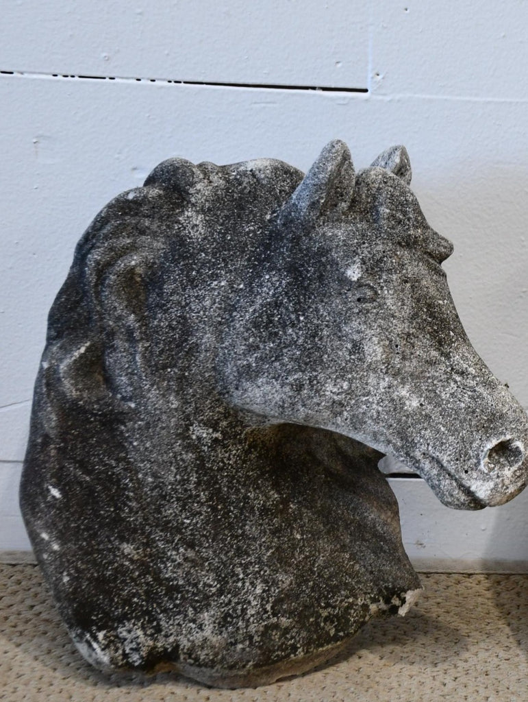 Concrete Horse Head