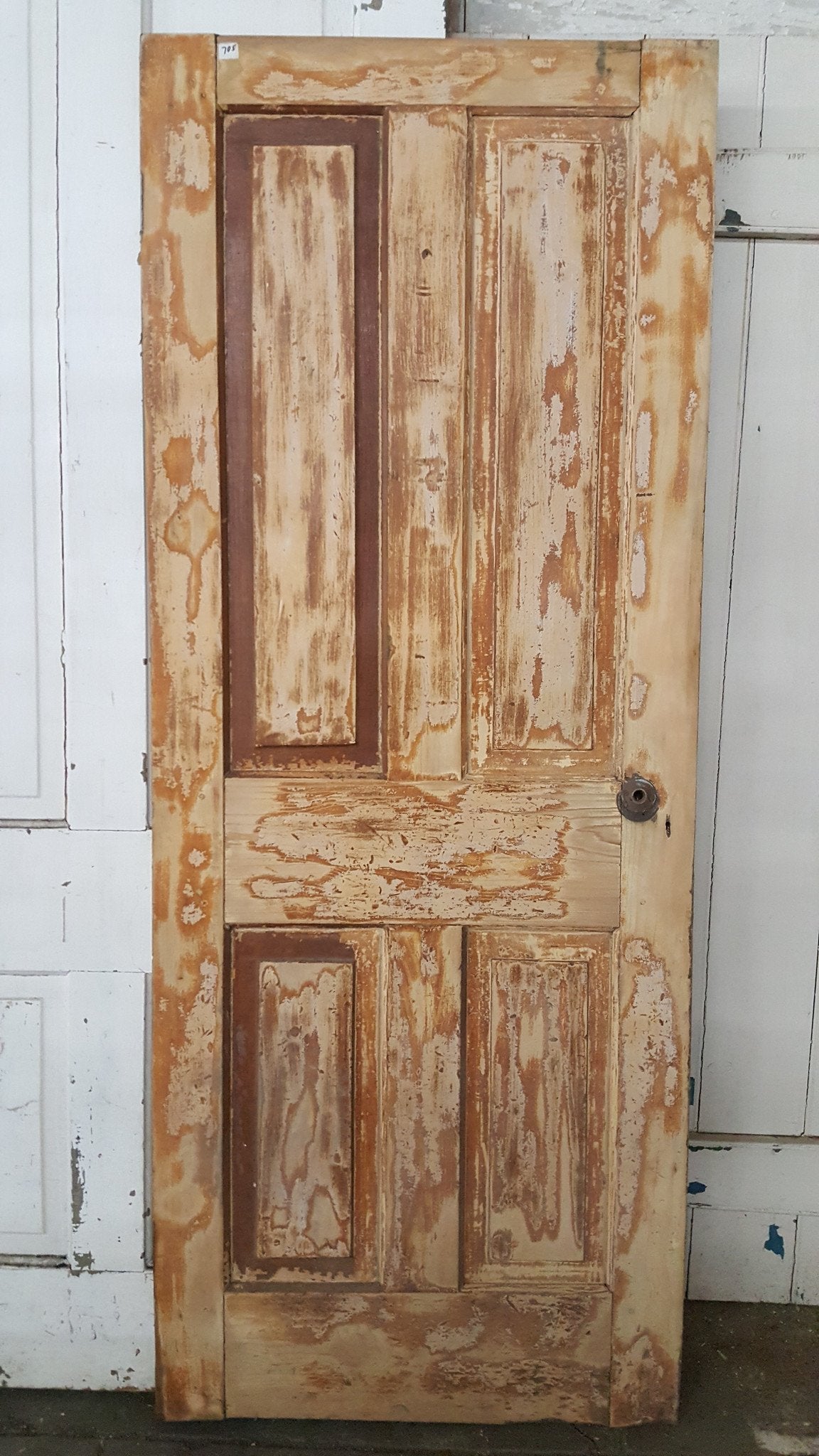 4 Panel Wood Single Door