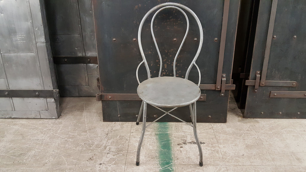 Metal Chair from Czechoslovakia