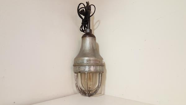 Industrial Pendant Light Caged