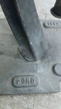 Industrial Cast Iron Crank from Ford Factory Lamp