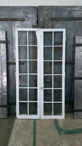 Pair of White French Doors