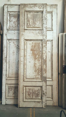 3 Panel Single White Door