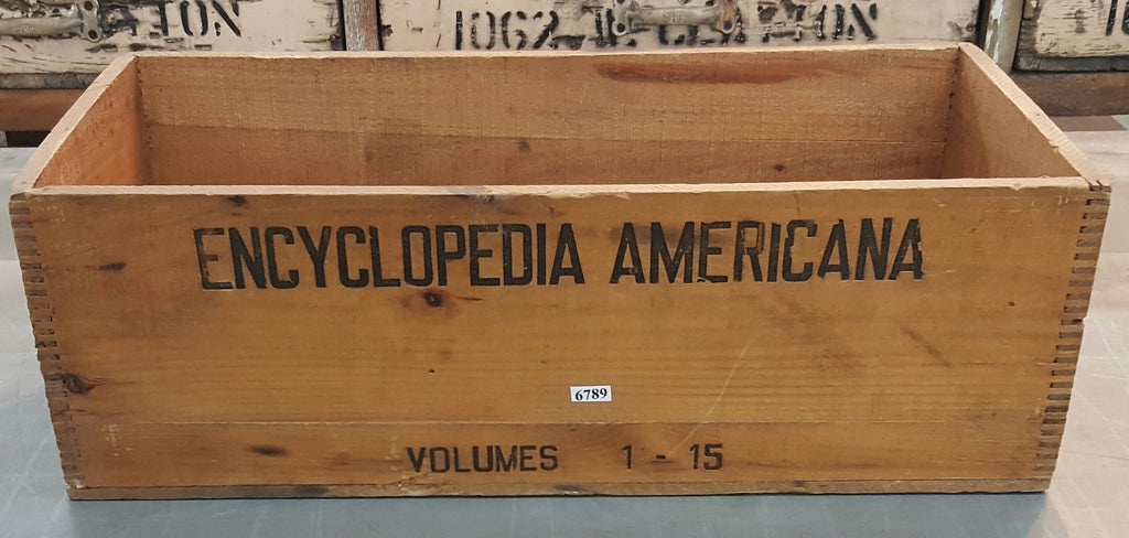 Encyclopedia Americana Crate Volumes 1-15