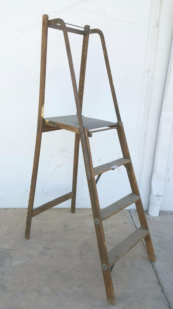 Folding Vintage Ladder